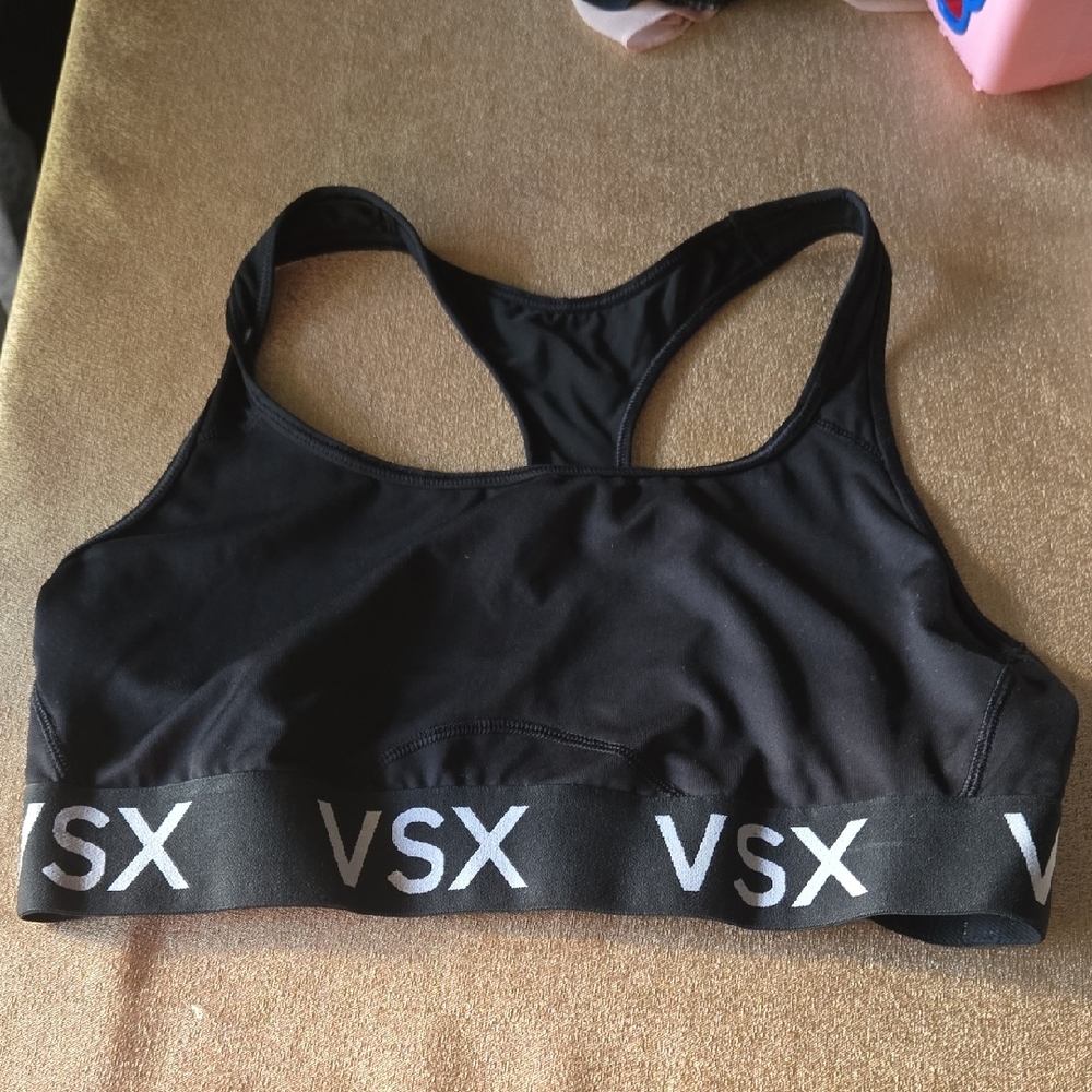 Victoria Sport Black Racerback Sports Bra